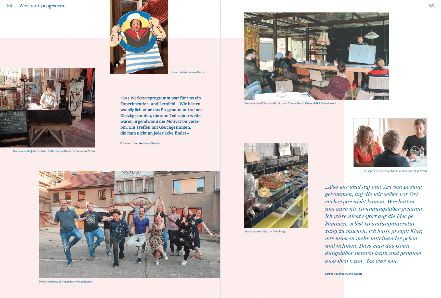 Bilder von Workshop, Treffen und Aktivitäten bei Kulturhanse Expeditionen.