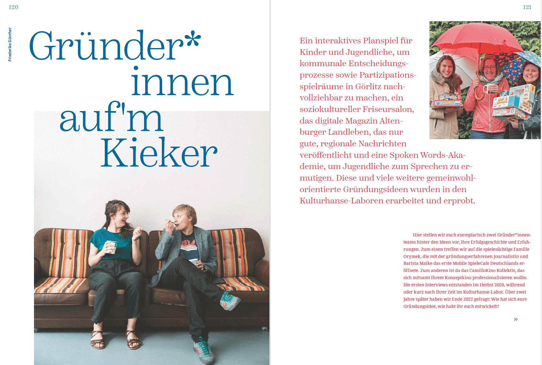 Kinder und Jugendliche bei Kulturhanse Expeditionen in einer gemütlichen Umgebung.