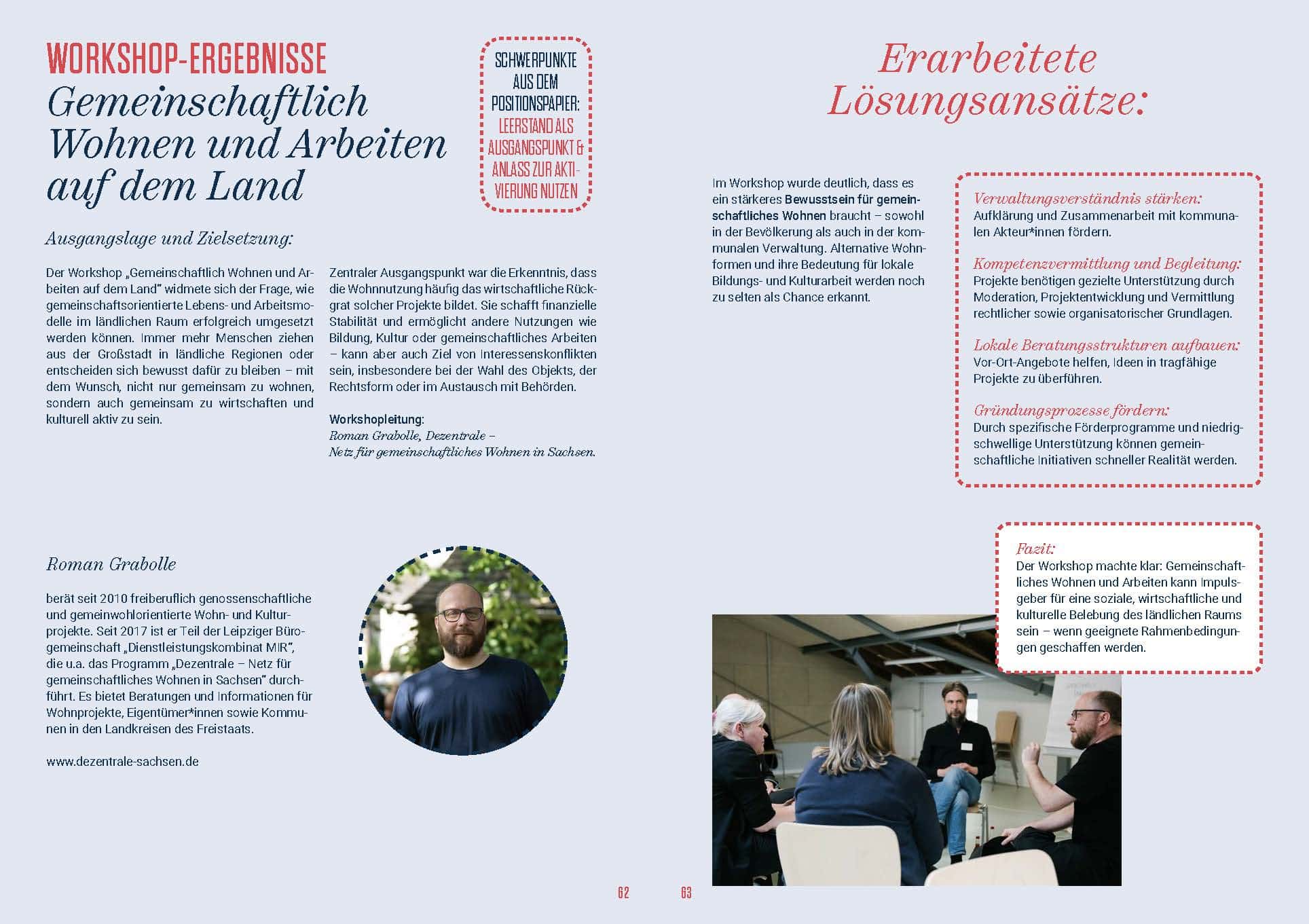 Barrierefreier Gemeinschaftsraum für nachhaltiges Landleben.