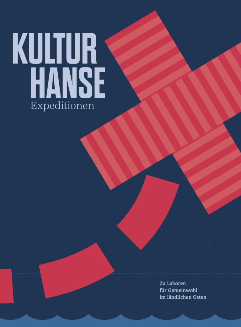 Illustration eines roten Kreuzes auf dunkelblauem Hintergrund, Kultur Hanse Thema.